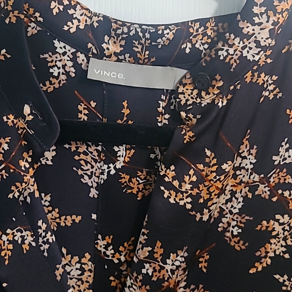 Vince Silk Blouse